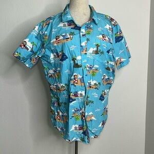 Disney Lilo and Stitch Organic Cotton Hawaiian Shirt